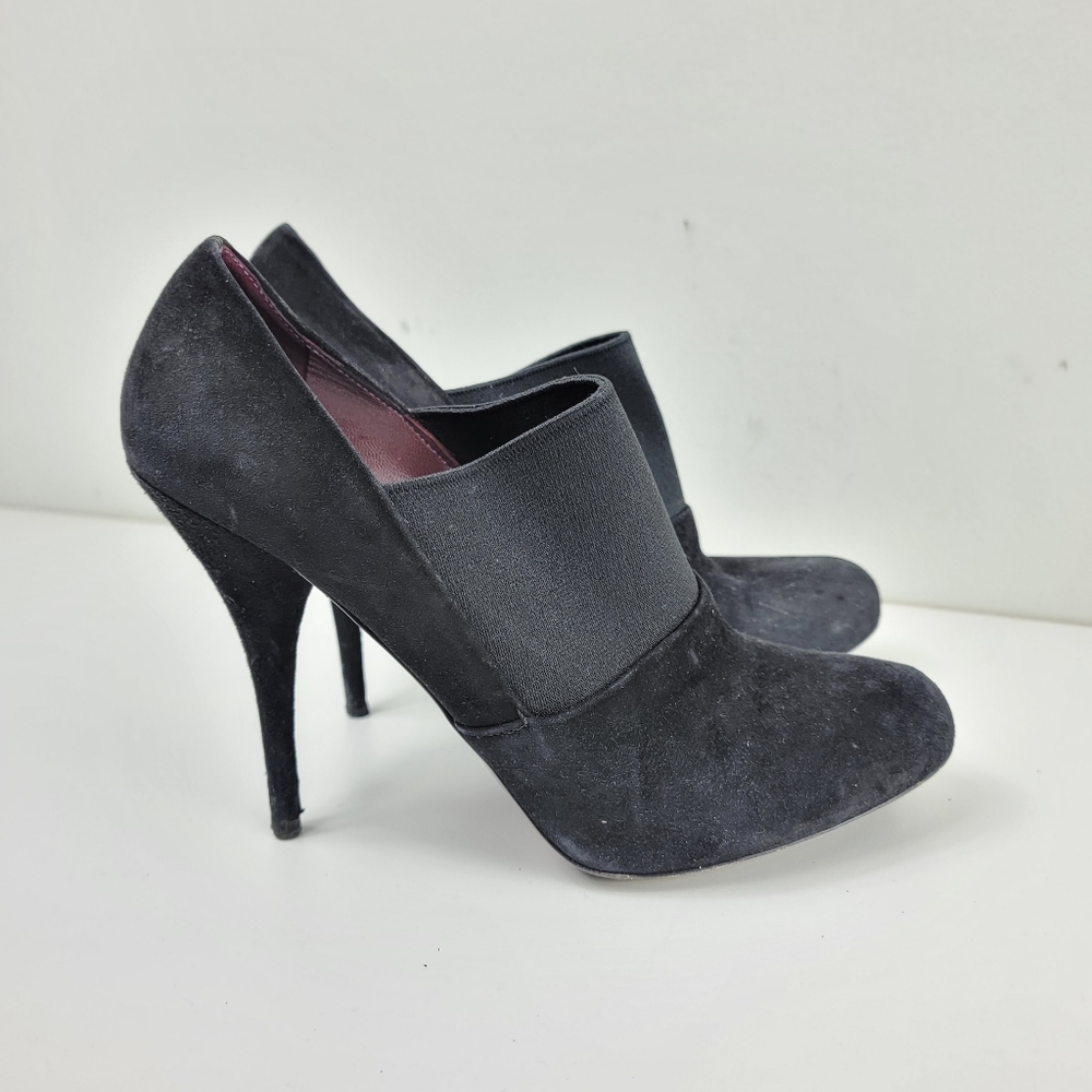 Miu Miu Black Ankle booties Sz 38